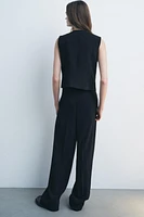 ZW COLLECTION ASYMMETRIC VEST