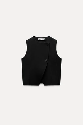 ZW COLLECTION ASYMMETRIC VEST