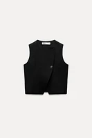 ZW COLLECTION ASYMMETRIC VEST