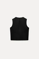 ZW COLLECTION ASYMMETRIC VEST