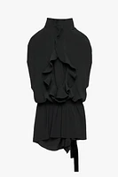 SHORT DRESS WITH BELT X STEFANO PILATI