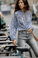 PAISLEY PRINT SHIRT