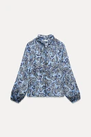 PAISLEY PRINT SHIRT