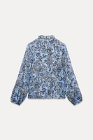 PAISLEY PRINT SHIRT