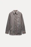 ZW COLLECTION STRIPED SHIRT