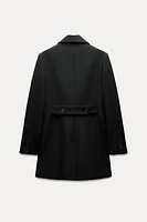 BUTTONED COAT ZW COLLECTION