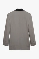 WOOL BLEND MATCHING BLAZER X STEFANO PILATI