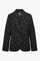 WOOL BLEND STRAWBERRY BLAZER X STEFANO PILATI