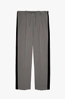 WOOL BLEND MATCHING PANTS X STEFANO PILATI