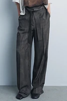 BELTED PANTS ZW COLLECTION