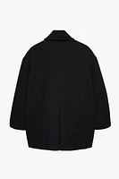 WOOL SLIT OVERSIZE COAT X STEFANO PILATI