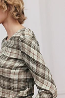 PLAID TOP ZW COLLECTION