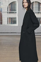 WOOL BLEND COAT ZW COLLECTION