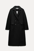 WOOL BLEND COAT ZW COLLECTION