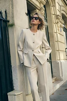 TAILORED FLAP BLAZER