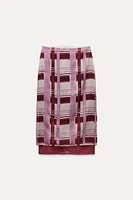 PRINTED SKIRT ZW COLLECTION