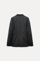 WOOL BLEND BLAZER ZW COLLECTION