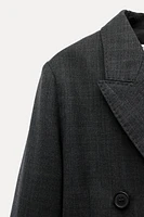 WOOL BLEND BLAZER ZW COLLECTION