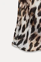 ZW COLLECTION ANIMAL PRINT CUT OUT TOP