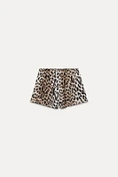 ZW COLLECTION ANIMAL PRINT SHORTS