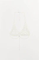 BEADED TRIANGLE BRALETTE