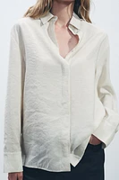 FLOWY BUTTON SHIRT ZW COLLECTION