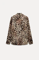 ZW COLLECTION ANIMAL PRINT SHIRT