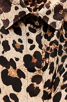 ZW COLLECTION ANIMAL PRINT SHIRT