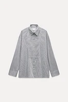 ZW COLLECTION STRIPED SHIRT