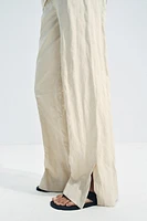 WRINKLED STRAIGHT PANTS ZW COLLECTION