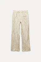 WRINKLED STRAIGHT PANTS ZW COLLECTION