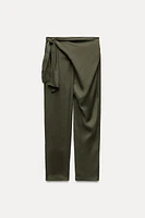 WRAP FRONT PANTS ZW COLLECTION