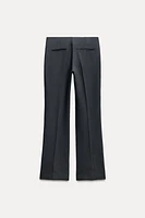 BUTTONED FLARE PANTS ZW COLLECTION