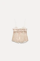 SEQUIN CAMISOLE