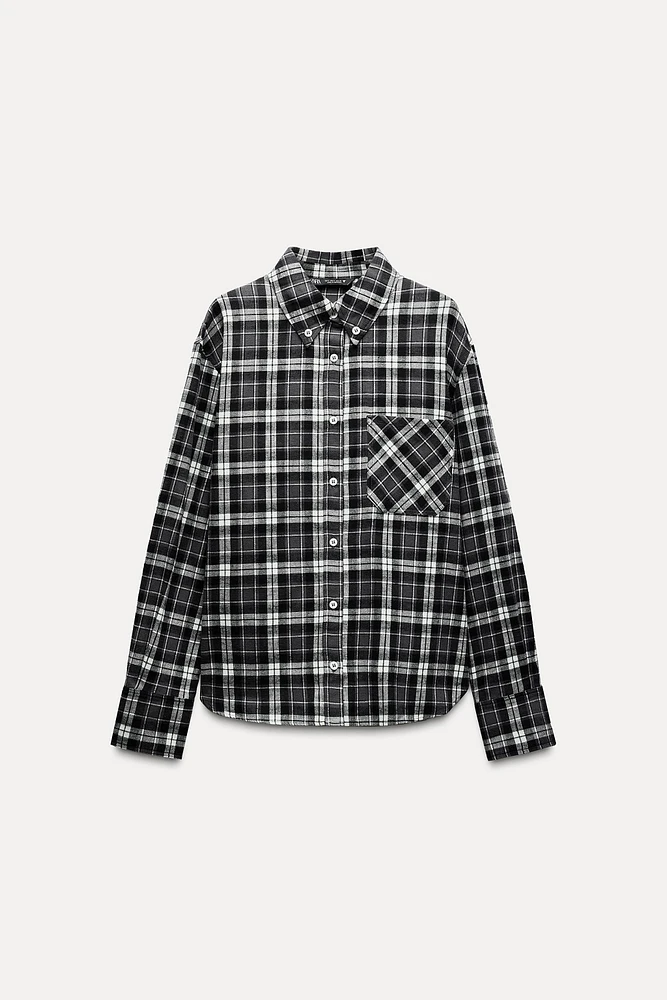 PLAID FLANNEL SHIRT