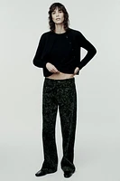 LONG LENGTH PRINTED PANTS