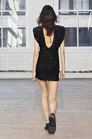 SEQUIN VELVET DRESS ZW COLLECTION