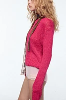 RUSTIC KNIT SWEATER