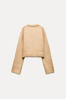 SHORT KNIT SWEATER