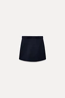 PLAIN KNIT STRAIGHT SKIRT