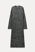 ROLLING HEM KNIT DRESS