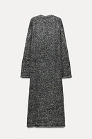 ROLLING HEM KNIT DRESS