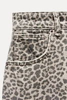 ZW COLLECTION ANIMAL PRINT BALLOON JEANS