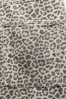 ZW COLLECTION ANIMAL PRINT BALLOON JEANS