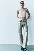 JEANS ZW COLLECTION RELAXED MID WAIST FOIL