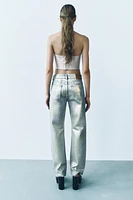 JEANS ZW COLLECTION RELAXED MID WAIST FOIL