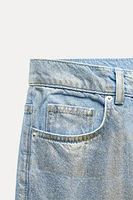 JEANS ZW COLLECTION RELAXED MID WAIST FOIL