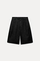 LONG DENIM SHORTS ZW COLLECTION