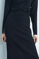 LONG ZIPPER DRESS ZW COLLECTION