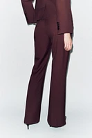 FLARED SEAMED PANTS ZW COLLECTION